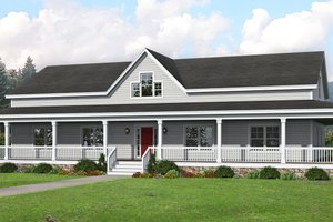 Traditional Exterior - Front Elevation Plan #932-336