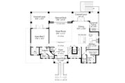 Beach Style House Plan - 3 Beds 3.5 Baths 3123 Sq/Ft Plan #938-115 