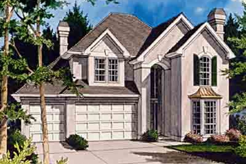 Architectural House Design - Traditional Exterior - Front Elevation Plan #48-226