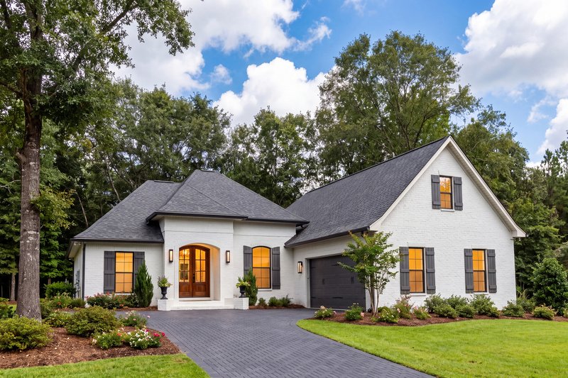 House Plan Design - Exterior - Front Elevation 4 for European House Plan #430-107 - 3 bed, 2 bath