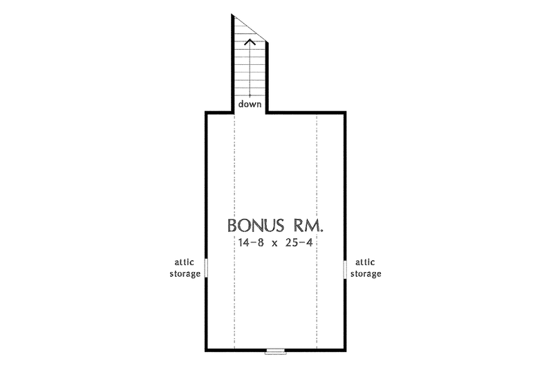 Home Plan - Floor Plan - Other Floor for Craftsman House Plan #929-440 - 3 bed, 2.5 bath