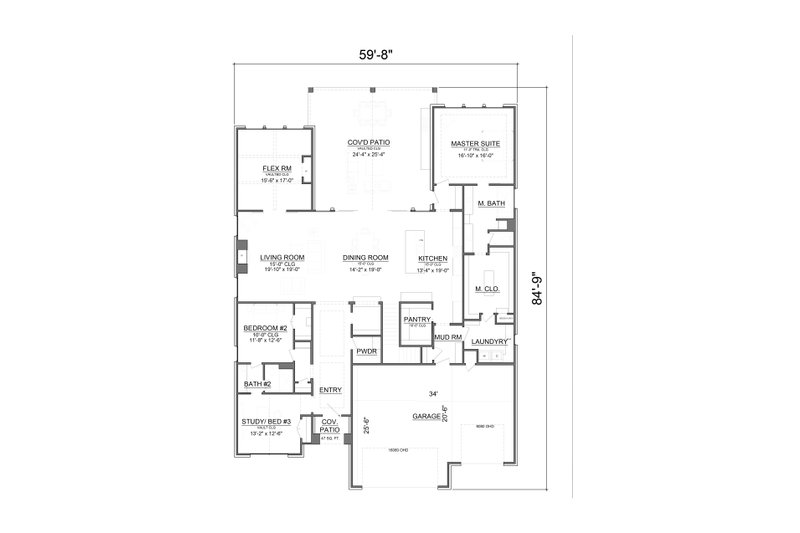 Dream House Plan - Floor Plan - Main Floor for Traditional House Plan #1098-14 - 4 bed, 3.5 bath