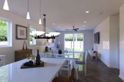 Contemporary Style House Plan - 3 Beds 2 Baths 1495 Sq/Ft Plan #126-279 