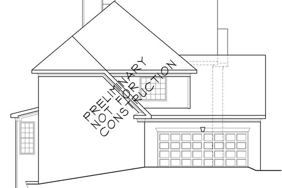 Exterior - Other Elevation 1 for Traditional House Plan #927-756 - 5 bed, 4.5 bath