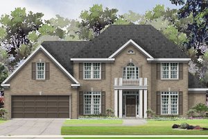 Traditional Exterior - Front Elevation Plan #424-389