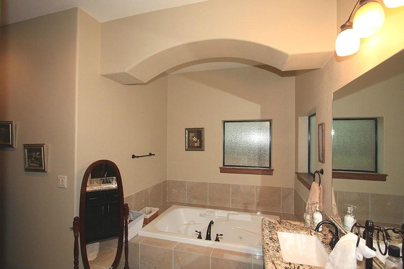 Architectural House Design - Interior - Master Bathroom 1 for Ranch House Plan #140-149 - 3 bed, 2.5 bath