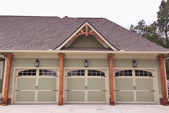 Exterior - Front Elevation 6 for Craftsman House Plan #437-74 - 3 bed, 3.5 bath