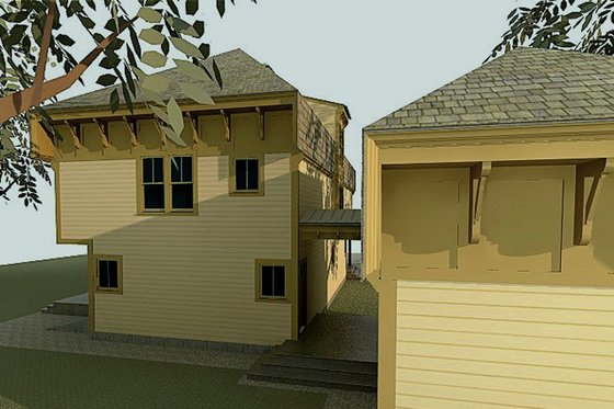 Exterior - Other Elevation 1 for Craftsman House Plan #925-4 - 5 bed, 3.5 bath