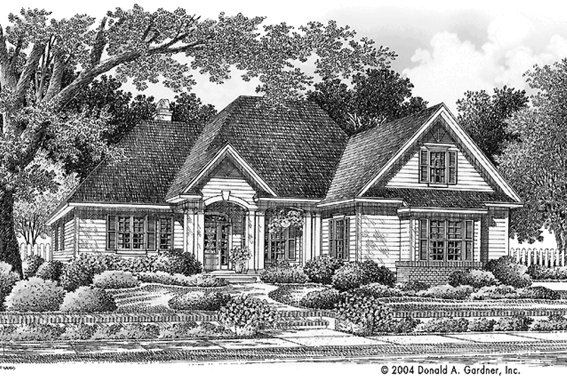 Dream House Plan - Ranch Exterior - Front Elevation Plan #929-603