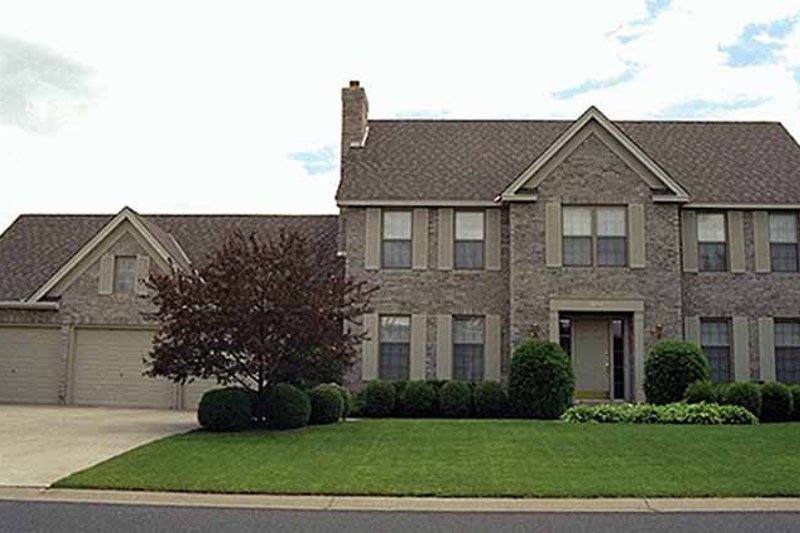 Dream House Plan - Colonial Exterior - Front Elevation Plan #51-734