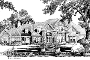 House Design - Country Exterior - Front Elevation Plan #952-274