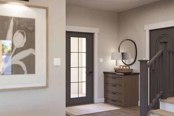 Interior - Entry for Cottage House Plan #455-649 - 3 bed, 2.5 bath
