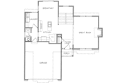 Tudor Style House Plan - 4 Beds 2.5 Baths 1818 Sq/Ft Plan #6-205 