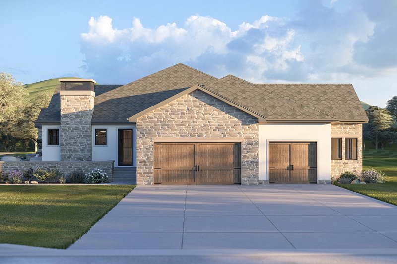 Dream House Plan - Exterior - Other Elevation 1 for Cottage House Plan #455-800 - 3 bed, 2.5 bath