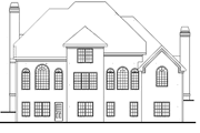 Colonial Style House Plan - 4 Beds 3.5 Baths 3462 Sq/Ft Plan #927-760 