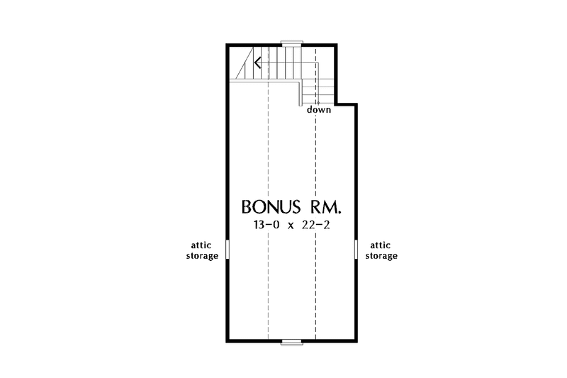 Dream House Plan - Floor Plan - Other Floor for Ranch House Plan #929-451 - 3 bed, 2 bath