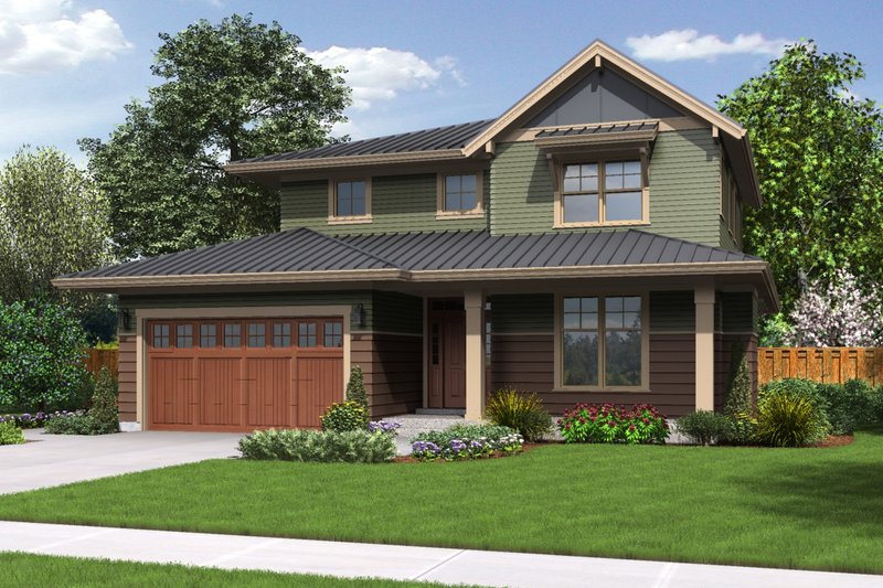 Home Plan - Country Exterior - Front Elevation Plan #48-638