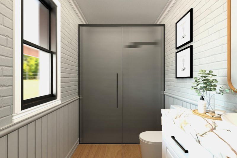 House Plan Design - Interior - Bathroom 1 for Barndominium House Plan #1064-381 - 3 bed, 2.5 bath