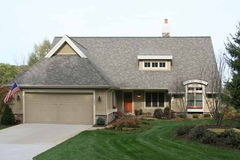 Home Plan - Exterior - Front Elevation 4 for European House Plan #928-154 - 3 bed, 2.5 bath