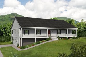 Traditional Exterior - Front Elevation Plan #932-414