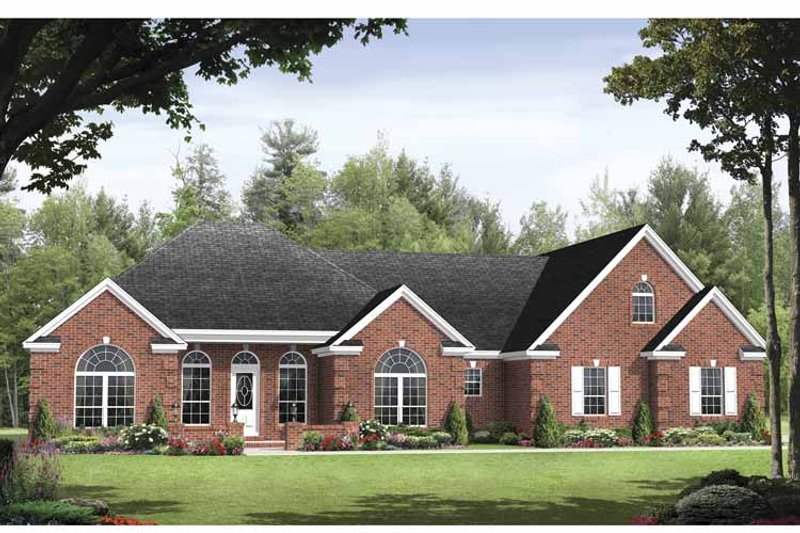 Home Plan - Exterior - Front Elevation 3 for Traditional House Plan #21-422 - 3 bed, 2.5 bath