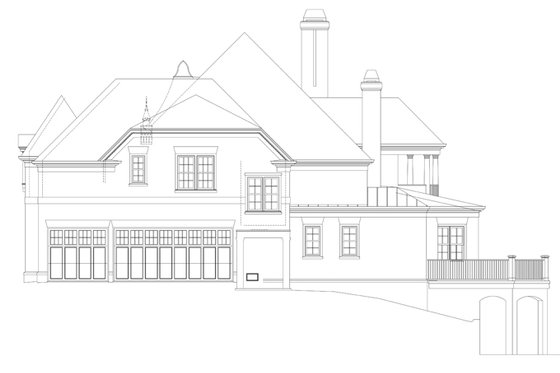 Floor Plan - Other Floor for European House Plan #119-419 - 4 bed, 4.5 bath