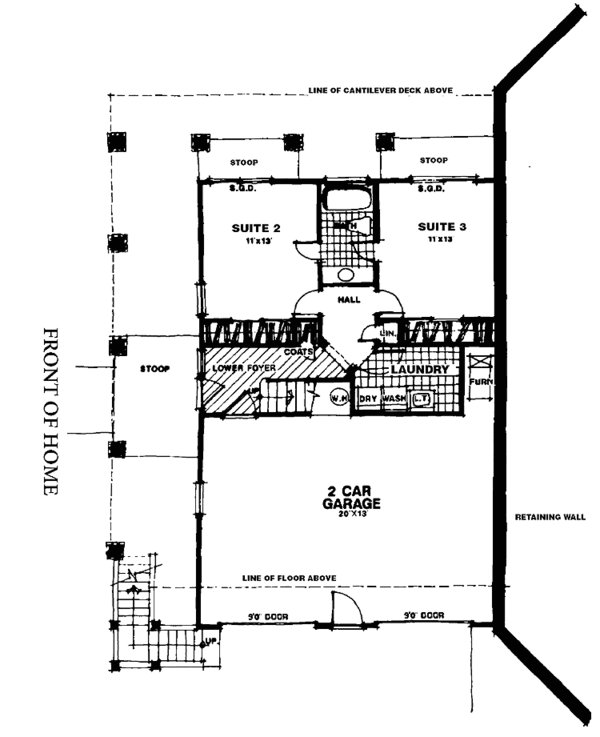 House Plan Design - Country Floor Plan - Main Floor Plan #1007-56