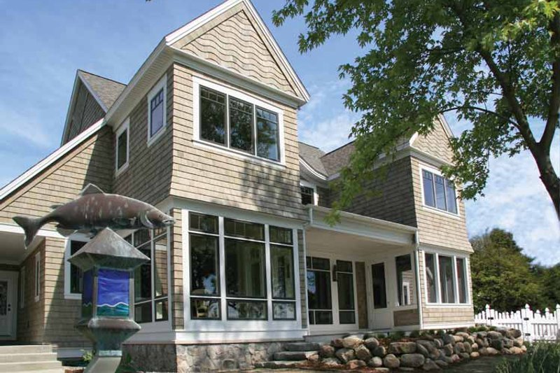 Home Plan - Exterior - Rear Elevation 3 for Craftsman House Plan #928-171 - 3 bed, 3.5 bath