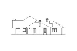 Exterior - Other Elevation for European House Plan #124-832 - 3 bed, 2.5 bath