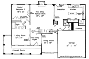 Country Style House Plan - 5 Beds 4 Baths 2834 Sq/Ft Plan #927-80 