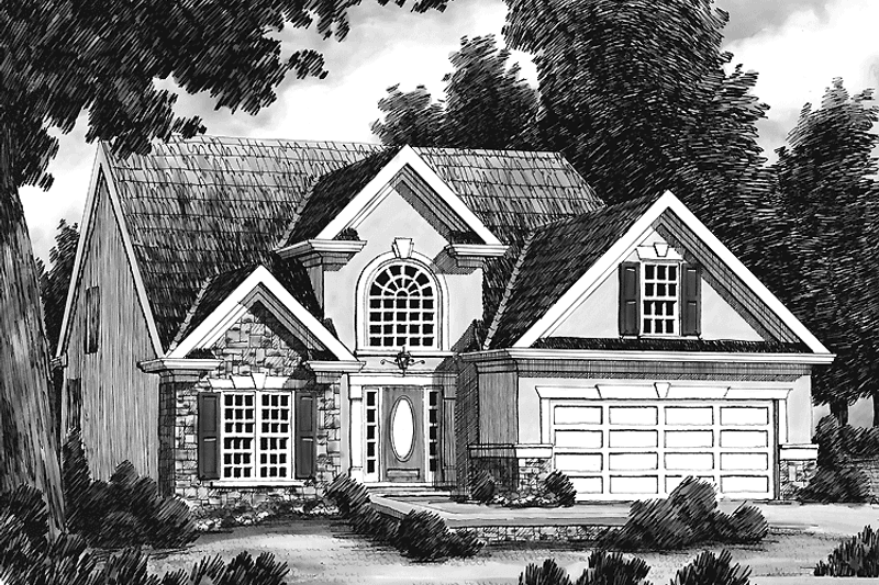 Home Plan - Exterior - Front Elevation 3 for Country House Plan #927-56 - 3 bed, 2.5 bath