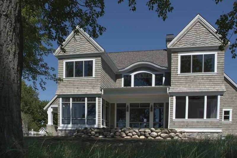 Home Plan - Exterior - Rear Elevation for Craftsman House Plan #928-171 - 3 bed, 3.5 bath