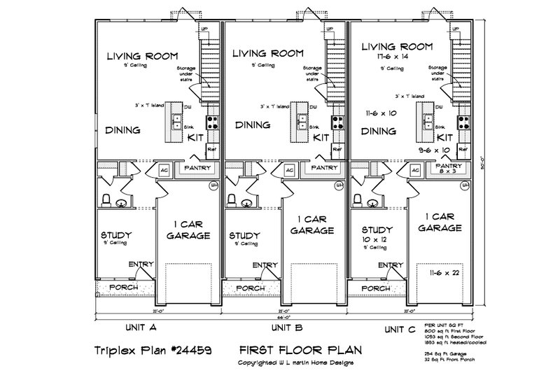 Architectural House Design - Floor Plan - Main Floor 1 for Cottage House Plan #513-2252 - 9 bed, 7.5 bath