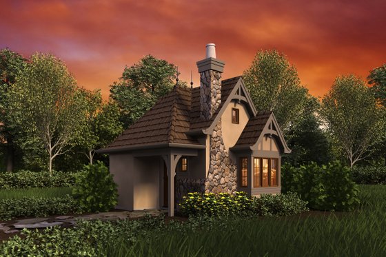 Front view - 300 square foot Cottage