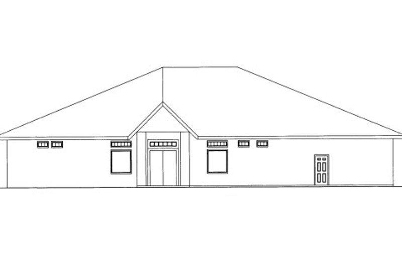 Home Plan - Traditional Exterior - Front Elevation Plan #117-654
