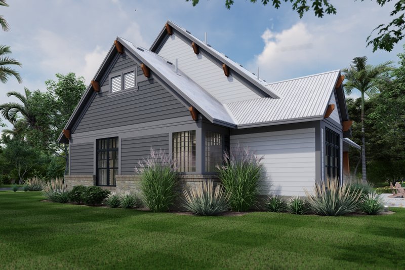 Dream House Plan - Exterior - Other Elevation for Bungalow House Plan #120-279 - 3 bed, 2 bath