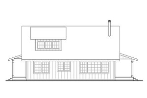 Exterior - Other Elevation 1 for Barndominium House Plan #124-1263 - 2 bed, 2 bath