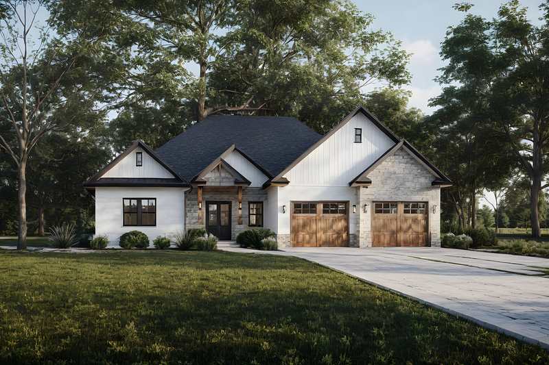 House Blueprint - Photo 15 for Farmhouse House Plan #1109-13 - 5 bed, 3.5 bath