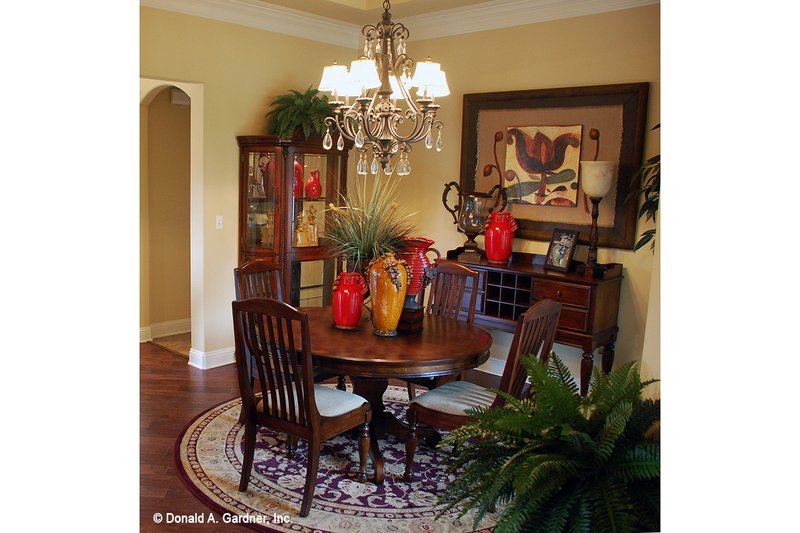 House Plan Design - Interior - Dining Room for European House Plan #929-904 - 3 bed, 2 bath