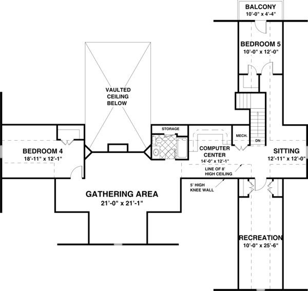 Home Plan - Floor Plan - Other Floor Plan #56-607