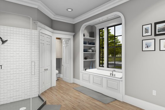 Interior - Master Bathroom 1 for Farmhouse House Plan #406-9656 - 4 bed, 2 bath