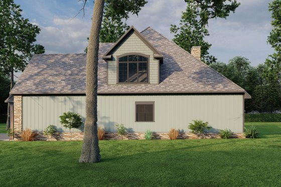 Exterior - Other Elevation 1 for Traditional House Plan #17-2881 - 4 bed, 3 bath