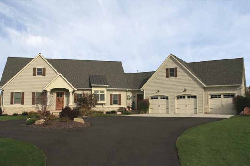 Home Plan - Exterior - Front Elevation 6 for European House Plan #928-100 - 2 bed, 2.5 bath
