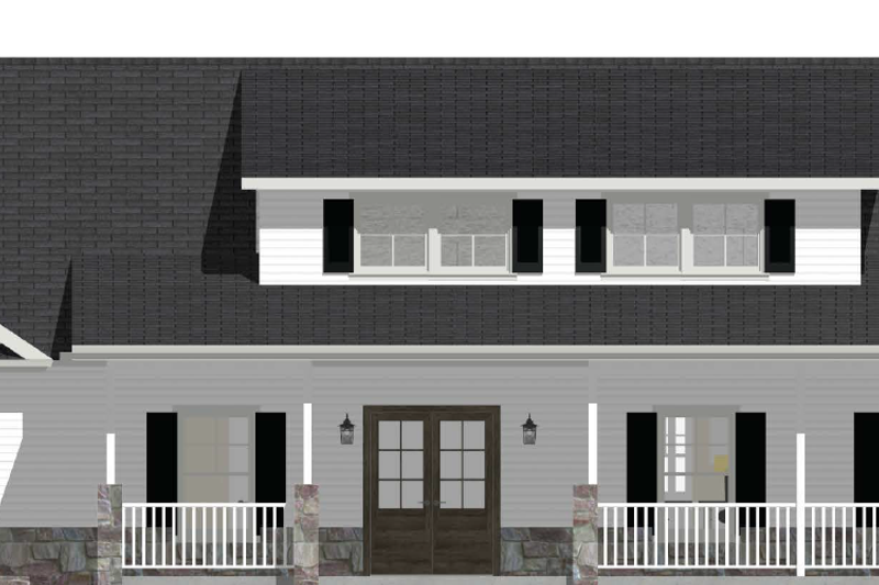 House Blueprint - Photo 12 for Farmhouse House Plan #1109-22 - 3 bed, 2 bath