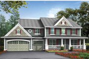 Country Style House Plan - 4 Beds 3 Baths 3624 Sq/Ft Plan #132-437 