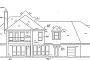 European Style House Plan - 4 Beds 3 Baths 3260 Sq/Ft Plan #141-213 