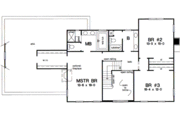 Traditional Style House Plan - 3 Beds 2.5 Baths 2490 Sq/Ft Plan #312-837 