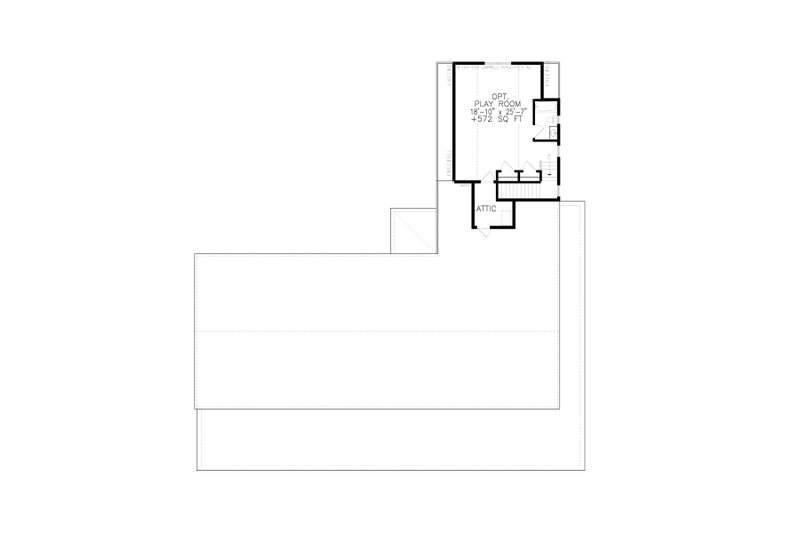 House Plan Design - Floor Plan - Other Floor for Farmhouse House Plan #54-454 - 3 bed, 3.5 bath