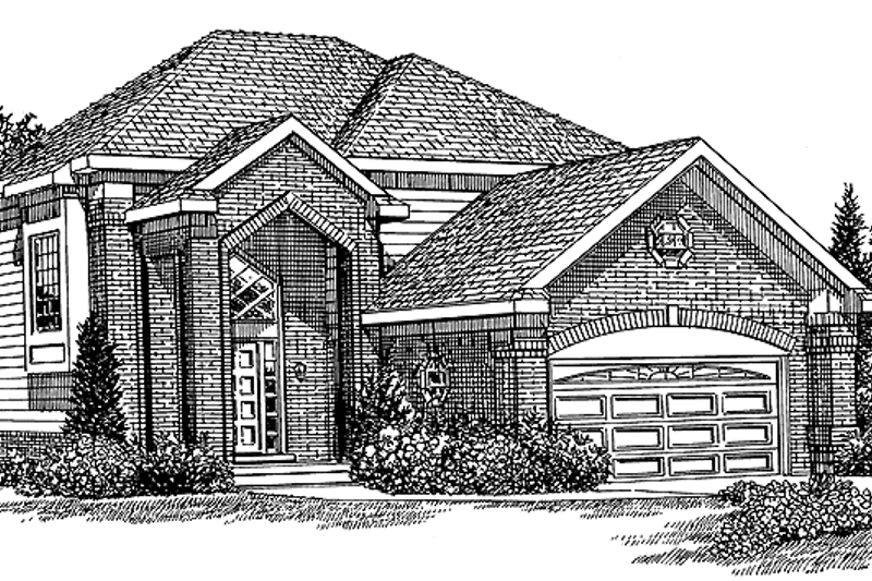 Dream House Plan - Exterior - Front Elevation for Traditional House Plan #72-1094 - 2 bed, 2.5 bath