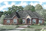 Country Style House Plan - 4 Beds 3.5 Baths 3445 Sq/Ft Plan #17-3364 